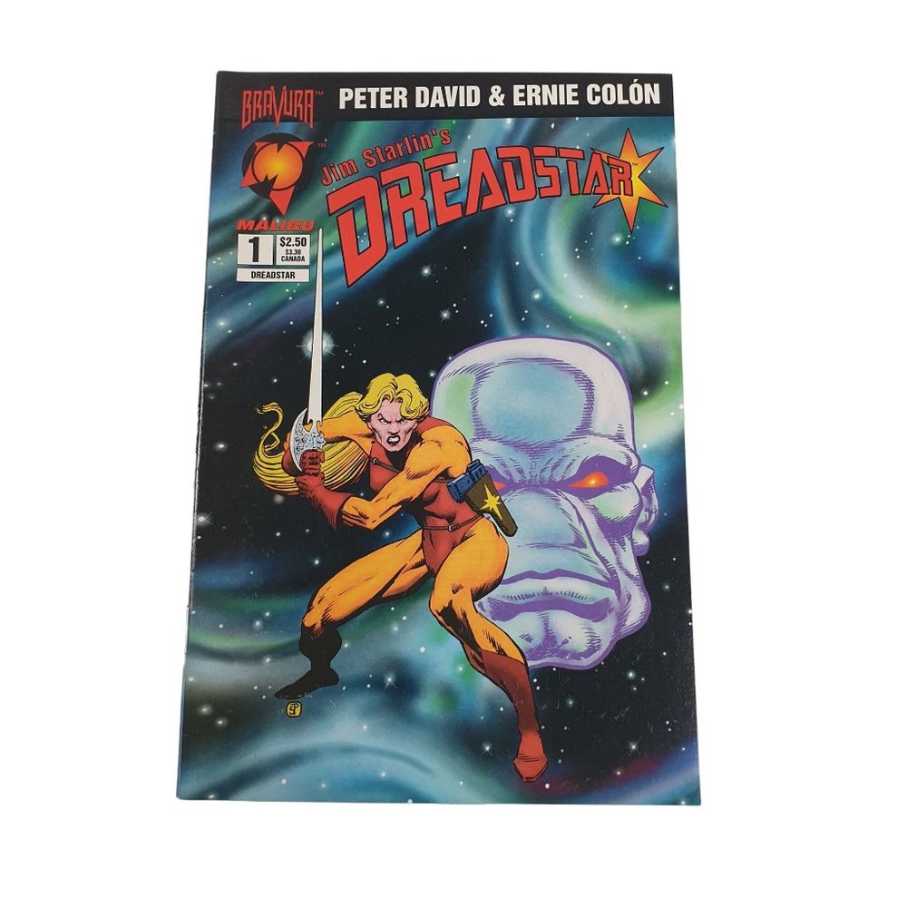 Dreadstar 1 April 1994 Jim Starlin Malibu Comic Book Collector Bagged Boarded
